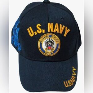 JWM U.S. Navy Embroidered Baseball Cap